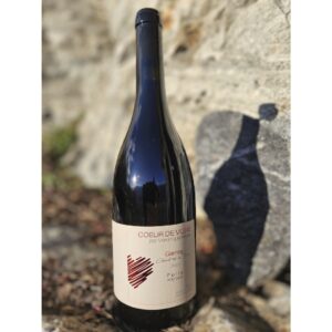 Bouteille de vin rouge Gamay 2023 coeur de vigne fully