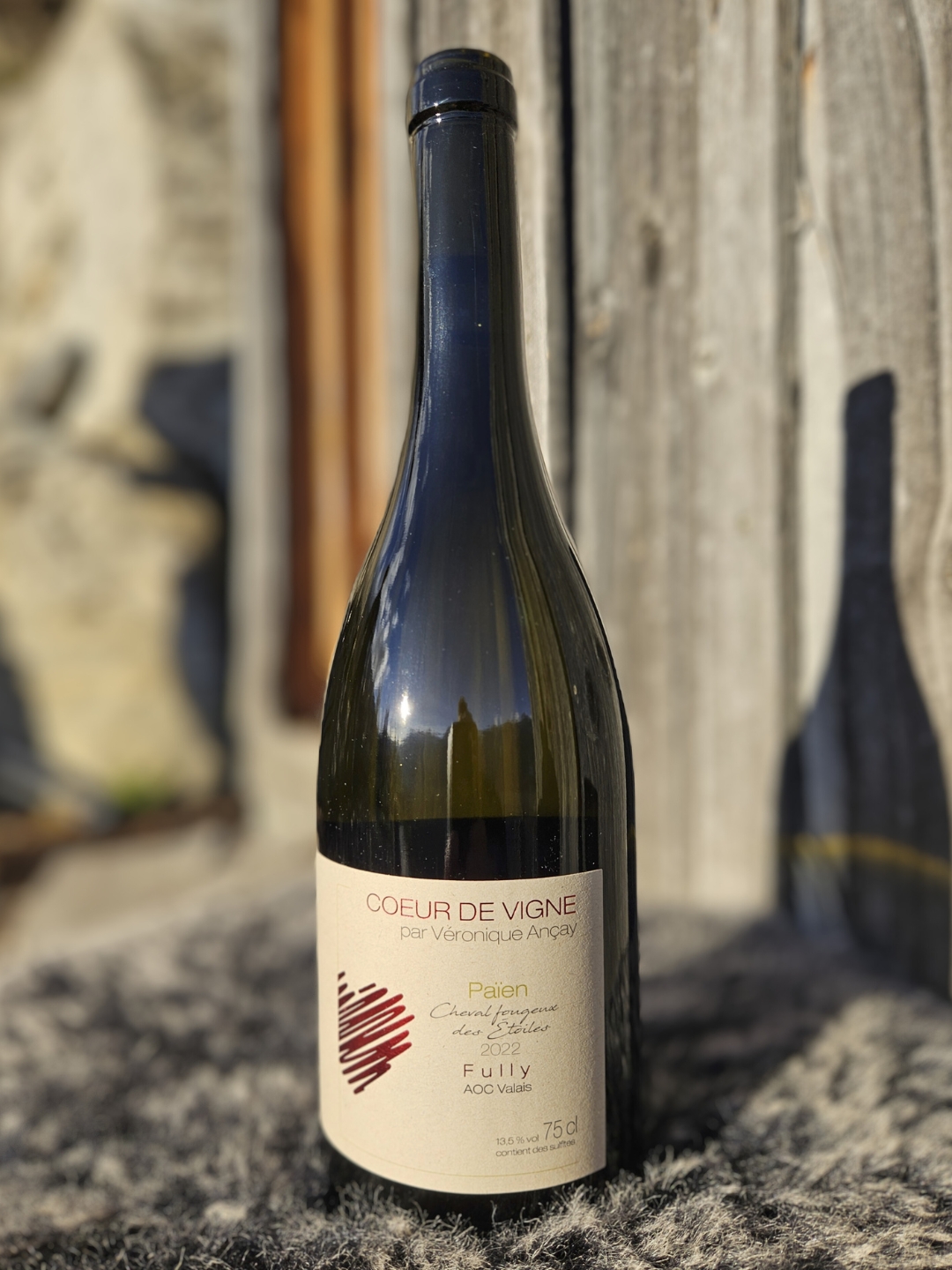 Bouteille de vin blanc Paien 2022 Coeur de vigne